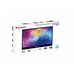 VERBATIM PORTABLE TOUCHSCREEN MONITOR FULL HD 173INCHES BLACK