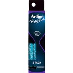 ARTLINE ROLLERBALL PEN 05MM BLACK PACK 2