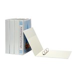 MARBIG INSERT RING BINDER PVC 3D 38MM A3 WHITE