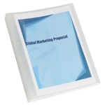 MARBIG INSERT RING BINDER WITH POCKET 2D 25MM A4 CLEAR