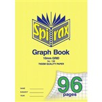 SPIRAX 138 GRAPH BOOK 10MM GRID A4 96 PAGE