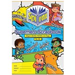 SPIRAX 157 SUPERHERO SCRAPBOOK 64PG 90GSM