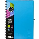 SPIRAX 512 KODE HARD COVER NOTEBOOK 160 PAGE A4 ASSORTED