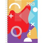 CUMBERLAND 2025 SPIRAL STUDENT DIARY WEEK TO VIEW A5 MULTICOLOURED