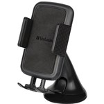 VERBATIM CAR PHONE HOLDER WINDSCREEN AND DASH MOUNT BLACK