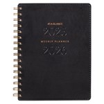 ATAGLANCE  SIGNATURE DIARY WEEK TO VIEW A5 BLACK