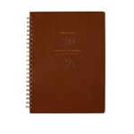 2026 ATAGLANCE SIGNATURE DIARY WEEK TO VIEW A4 BROWN
