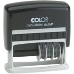 COLOP S120P CUSTOM MADE SELFINKING MINI DATER STAMP 25 X 10MM