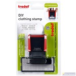 TRODAT 4911 ECO PRINTY SELFINKING DIY CLOTHING STAMP 38 X 14MM BLACK