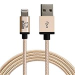 MOKI SYNCHARGE CABLE USBA TO LIGHTNING 3M ROSE GOLD