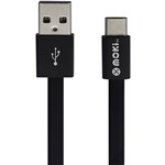 MOKI SYNCHARGE CABLE USBA TO USBC 100MM BLACK