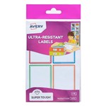 AVERY 41502 KIDS ULTRA RESISTANT LABELS ASSORTED PACK 16