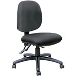 BURO MONDO JAVA TASK CHAIR MEDIUM BACK 3LEVER BLACK