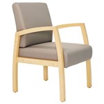 BURO BELLA GUEST CHAIR WITH ARMS DILLON PU STRATUS