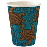 BIOPAK BIOCUP INDIGENOUS CUP SINGLE WALL 280ML PACK 50