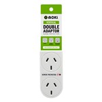 MOKI DOUBLE ADAPTOR VERTICAL WITH SURGE PROTECTION
