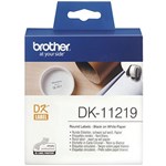 BROTHER DK11219 LABEL ROLL ROUND 12MM ROLL 1200