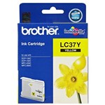 BROTHER LC37Y INK CARTRIDGE YELLOW