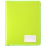 BANTEX ZIPPER RING BINDER 2D 25MM A4 LIME GREEN