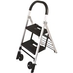 DURUS FOLDING 2 STEP LADDER AND CART