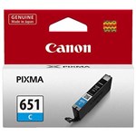 CANON CLI651C INK CARTRIDGE CYAN