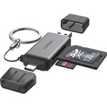 COMSOL USBC AND USBA SD CARD READER BLACK