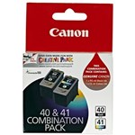 CANON PG40  CL41 INK CARTRIDGE COMBO PACK