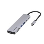 COMSOL USBC TO 4K HDMI DOCK WITH SD CARD READER GREY