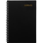 CUMBERLAND 57SDBK STUDENT DIARY WEEK TO VIEW A5 PP BLACK