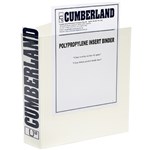 INSERT BINDER 25MM 4R WHITE EARTHCARE