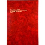 COLLINS 3880 SERIES ACCOUNT BOOK 6 MONEY COLUMN 84 LEAF A4 RED