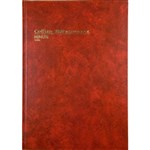 COLLINS 3880 SERIES ACCOUNT BOOK MINUTE PAGED 84 LEAF A4 RED