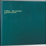 COLLINS 700 SERIES ANALYSIS BOOK 32 MONEY COLUMN 96 LEAF A35 GREEN