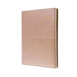 COLLINS VANESSA 145V49 DIARY DAY TO PAGE A4 ROSE GOLD