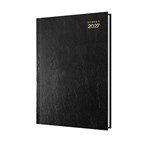 DEBDEN KYOTO 3301P99 DAY TO PAGE A5 BLACK