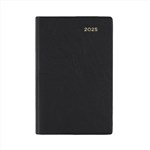 COLLINS BELMONT POCKET 337V99 DIARY WEEK TO VIEW A7 BLACK