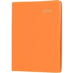 COLLINS BELMONT SLIMLINE 337PV44 DIARY WEEK TO VIEW B67 ORANGE