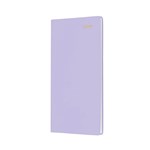 COLLINS BELMONT SLIMLINE 377PV55 DIARY WEEK TO VIEW PORTRAIT LILAC
