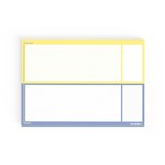 JUMBLE AND CO PRACTICAL AND PLAYFUL DESKPAD 50 SHEETS 80GSM A3 BLUEYELLOW