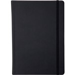 COLLINS LEGACY NOTEBOOK DOTTED 240 PAGE EXPANDABLE INNER POCKET A5 BLACK