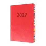 COLLINS RAINBOW EDGE ED151U15 DIARY DAY TO PAGE A5 RED