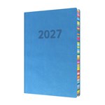 COLLINS RAINBOW EDGE ED151U57 DIARY DAY TO PAGE A5 BLUE