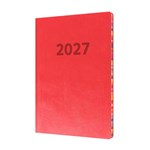 COLLINS RAINBOW EDGE ED153U15 DIARY WEEK TO VIEW A5 RED