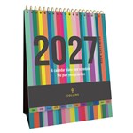 COLLINS EDGE RAINBOW DESK CALENDAR EDDC MONTH TO VIEW 220 X 175MM