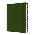 COLLINS PLAN  NOTE PRO PNP85U52 DIARY WITH NOTEPAD WEEK TO VIEW A5 GREEN