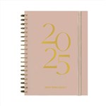 SMART WOMEN SOCIETY DIARY WEEK TO A VIEW B5 PEACH