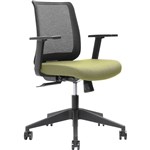 BRINDIS TASK CHAIR LOW MESH BACK NYLON BASE ARMS APPLE