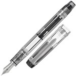 PILOT CUSTOM HERITAGE 92 FOUNTAIN PEN CLEAR BARREL FINE NIB BLACK INK