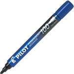 PILOT SCA100 PERMANENT MARKER BULLET 10MM BLUE