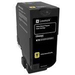 LEXMARK 74C60Y0 TONER CARTRIDGE YELLOW